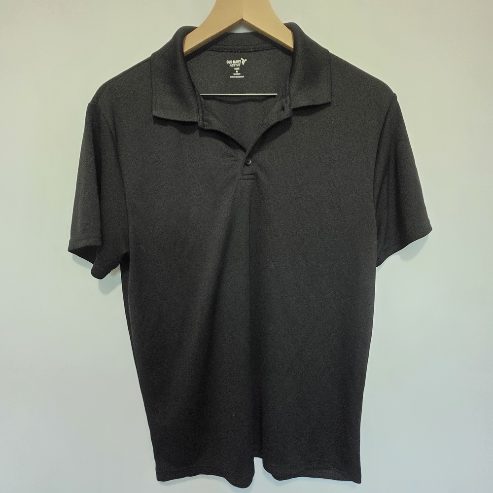 Old Navy Men's Black Polo Shirt